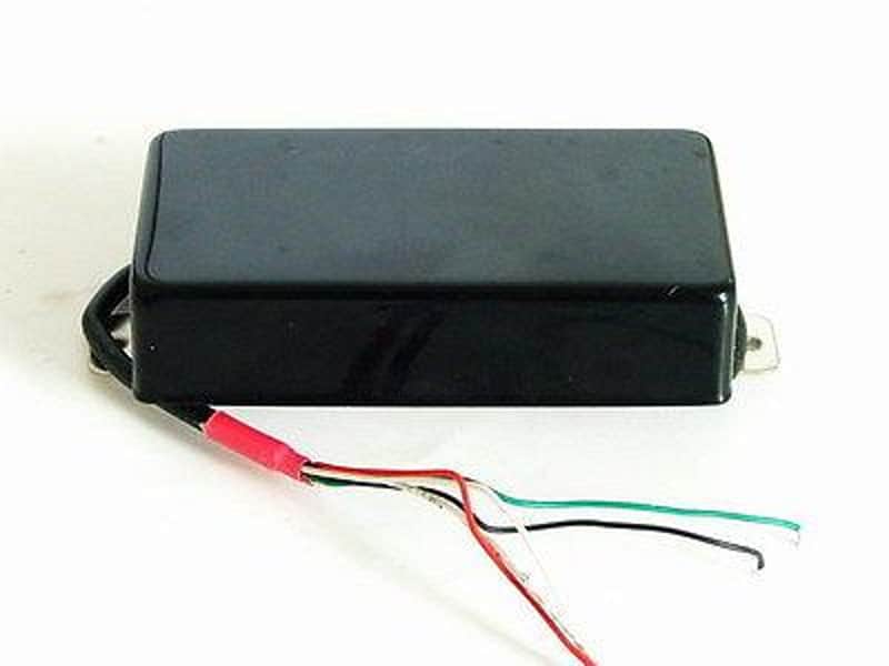 Artec Alnico 5 Les Paul Humbucker Neck Pickup Black image 1
