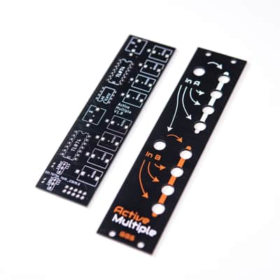 Active Multiple / PCB & Front Panel / Eurorack / DIY Synth / CV distributor image 3