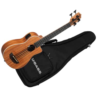 Scout Mahogany U-Bass Cutaway + housse Kala image 1