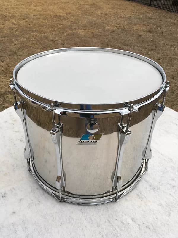 Ludwig 12x15" Stainless Steel Marching Tenor Tom image 1