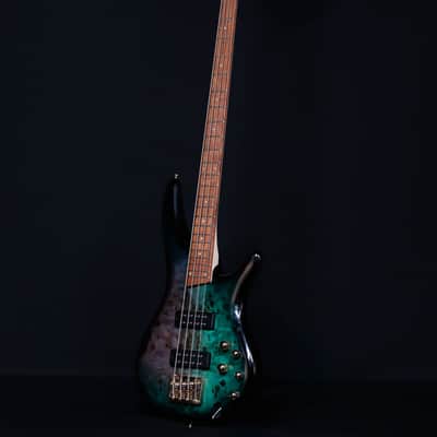 Ibanez SR400EPBDX 4-String Bass, Tropical Seafloor Burst image 6