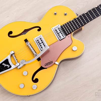 2004 Gretsch G6118T-120 Anniversary Bamboo Yellow w/ TV Jones Classic FilterTron, Bigsby & Case image 1
