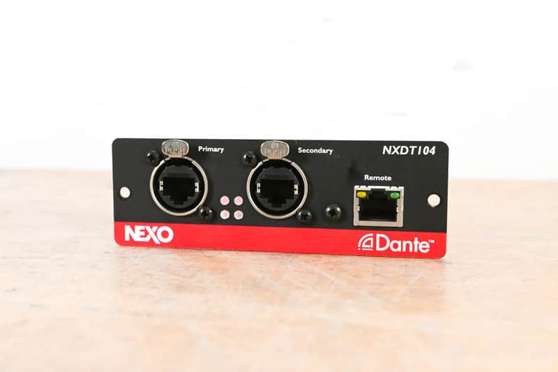 NEXO NXDT104 Dante Network Card CG014U6 image 1