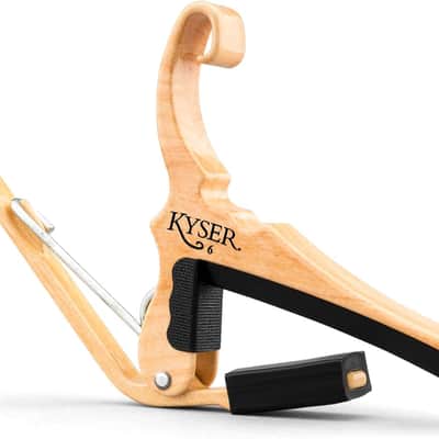 Kyser KG6MA Quick-Change Guitar Capo – Maple image 4