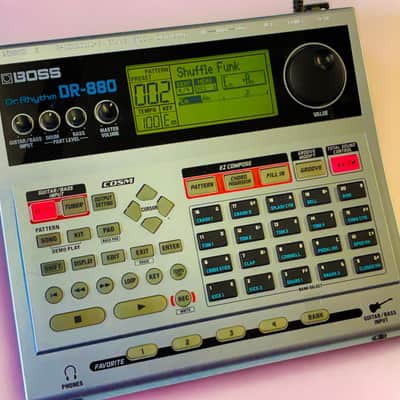 Boss DR880 mid 2010's - Silver