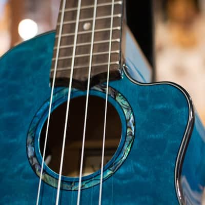 Lanikai QM-BLCEC Cutaway Concert Ukulele image 11