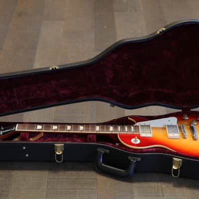 2007 Gibson Custom Shop 1958 Historic Reissue Les Paul Electric Guitar Cherry Sunburst + COA OHSC image 22