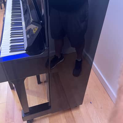 Yamaha U1 1974 - Black Gloss image 6