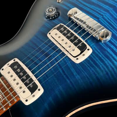 2023 Paul Reed Smith PRS Paul's Guitar Flame Top with Brushstroke Inlays ~ Blue Burst image 5