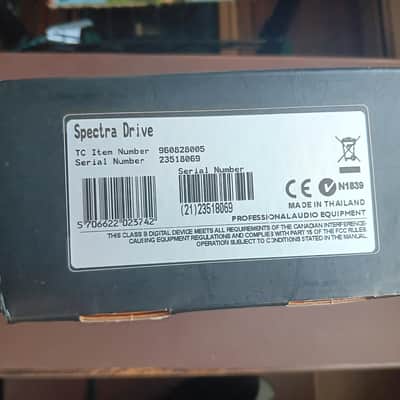 TC Electronic SpectraDrive Bass Preamp 2018 - Present - Black image 7