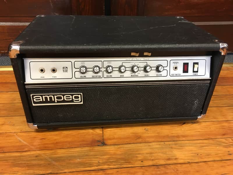 Ampeg V9 Late 70's SVT 300W With Spring Reverb Very Rare Wow! image 1