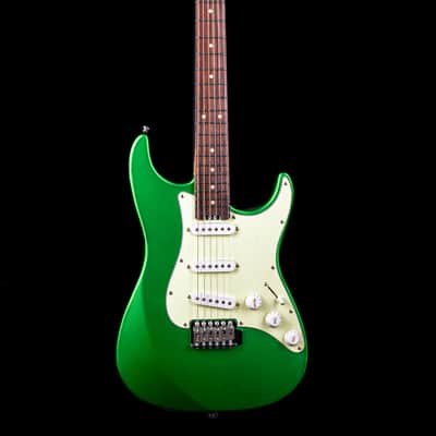EART YMX-SG3,Roasted Book-match Mahogany Solid Body,22 Stainless Steel Frets,6-Point Synchronized Tremolo image 1