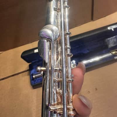 Gemeinhardt 3SB Intermediate Flute – Solid Silver – Elkhart, Indiana USA - Gold-Plated Lip Plate image 21