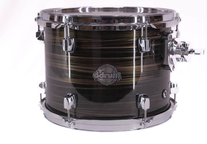 ddrum Dominion Birch 12'' x 9'' Rack Tom - Brushed Olive Metallic image 1
