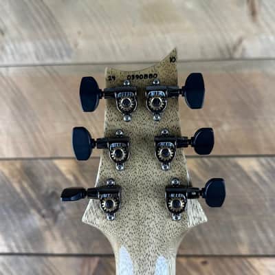PRS Custom 24 Semi-Hollow Wood Library Flame Maple 10 Top Korina Body/Neck Ebony Fretboard- Charcoal Finish image 10