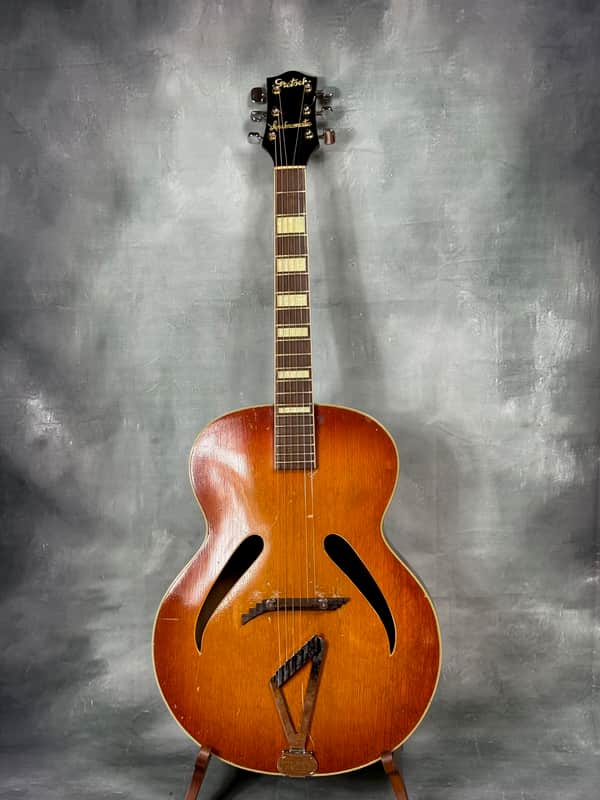 Early 1940's Gretsch Super Synchromatic 160 Cat's Eye image 1