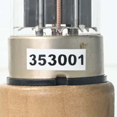1x 1960’s NEC 6080 Double Top Ring Getter Black Plate Amplitrex Tested Tube image 3
