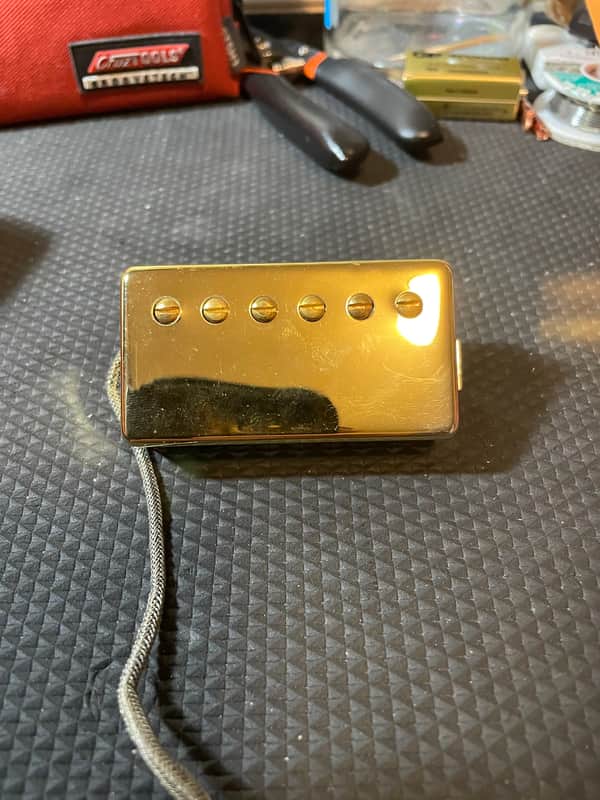 Mojotone 59 Clone Humbucker Pickup Low Output Gold image 1