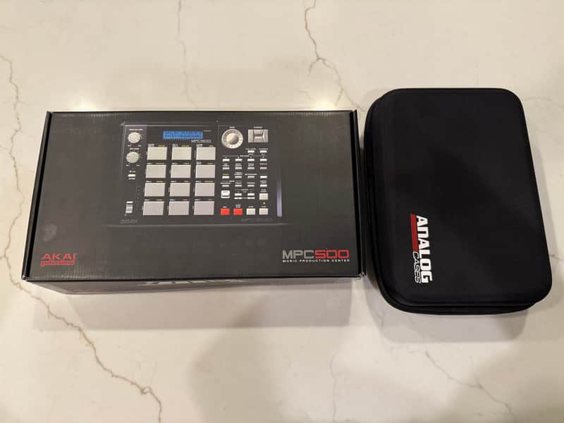 Mint Akai MPC500 & Analog Case image 1