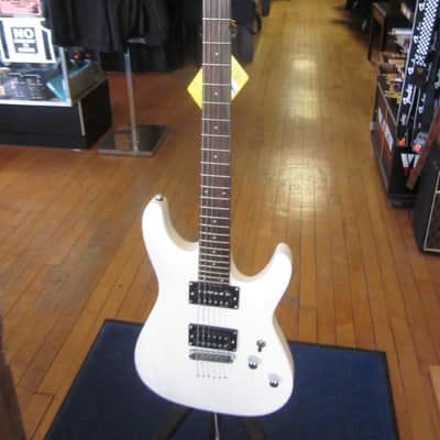 Schecter C-6 Deluxe Guitar Research Electric Guitar - Satin White image 9
