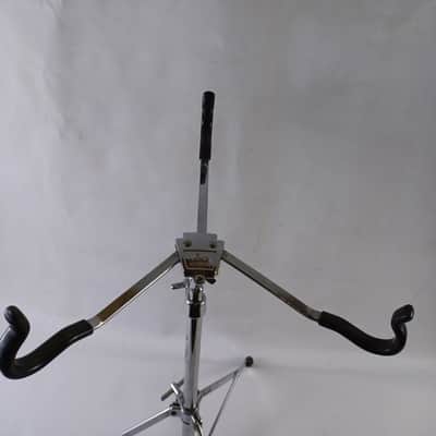Ludwig 70s Snare Drum Stand #1355 Atlas Single-Braced Chicago USA Vintage Chrome image 4