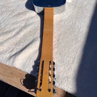 Dobro 10 string resonophonic guitar mid 70's - chrome image 11