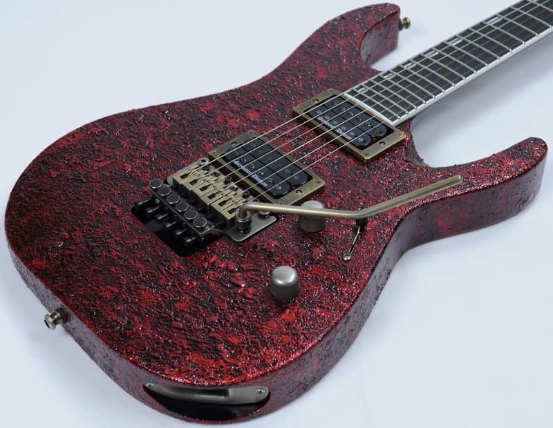 ESP M-II Exhibition Japan Custom Shop Guitar in Scab Finish image 1