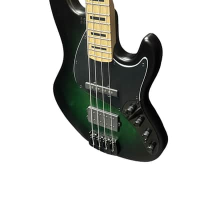 Sandberg Cal. TM-4 Superlight, Green Burst with Maple Neck/ Maple FB, Black Blocks 6.3 LBS *IN STOCK* image 5