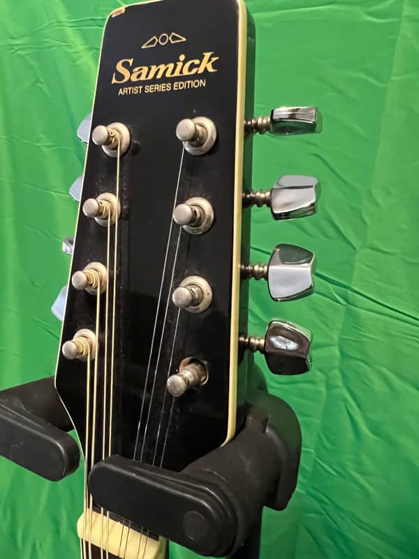 Samick Artist Series Edition Mandolin SM-20E Red | Reverb