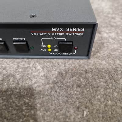 Extron MVX 44 Vga A Matrix Switcher - 4x4 VGA Matrix, High Resolution - Excellent w/ Original Box & Power Supply & Manuals image 5