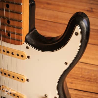 Fender Stratocaster Hardtail Black 1974 image 15