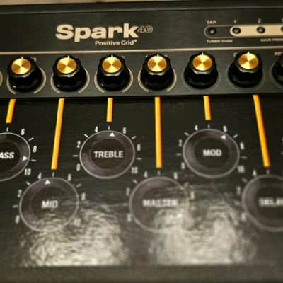 Positive Grid Spark 40 40-Watt 2x4" Modeling Guitar Combo 2020 - Present - Black image 4