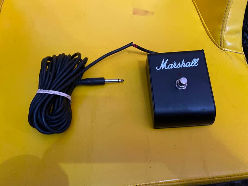 Marshall Footswitch - Black Single Button image 1