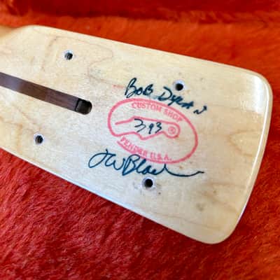 Fender Bob Dylan Custom Shop Made Jazz Bass Neck 1993 - Maple image 6