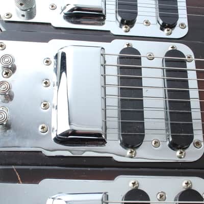 1956 Fender Stringmaster T8 3-Neck sunburst image 5