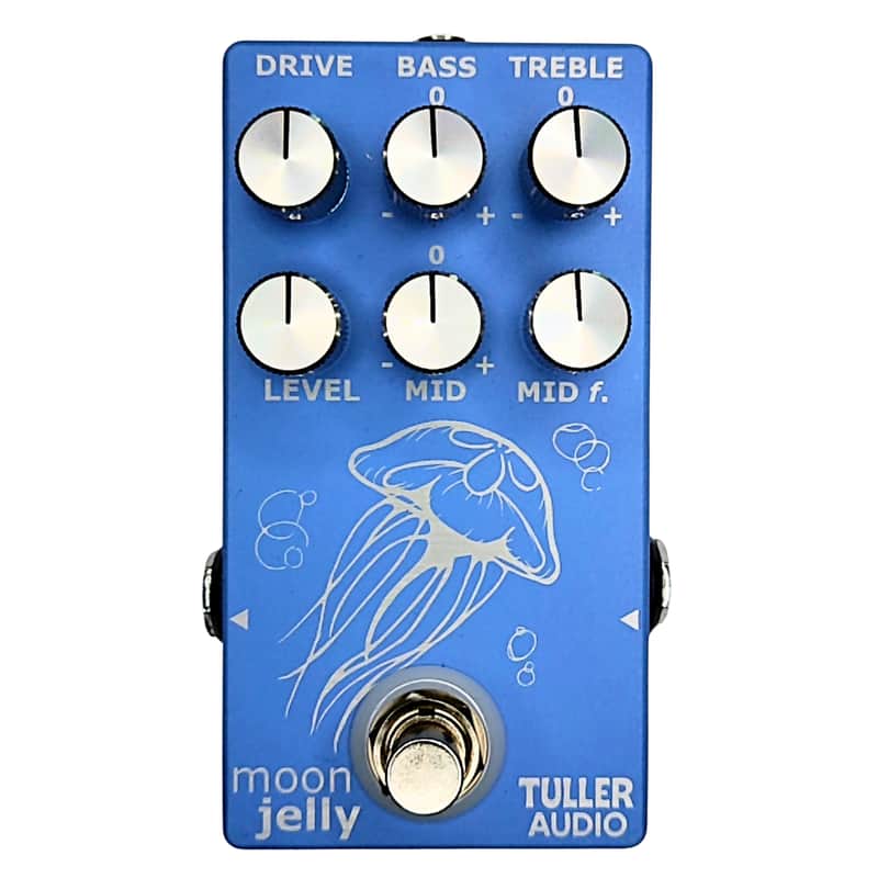 Transparent Overdrive Pedal Versatile! - Tuller Audio Moon Jelly - Boutique Hand Built image 1