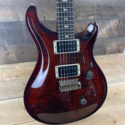 PRS Custom 24 Custom Color - Dark Amber Burst 342519 image 2