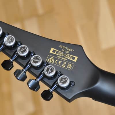 IBANEZ RGRTB621 BKF Black Flat / RG Iron Label Series / RGRTB621-BKF / I251111683 image 13