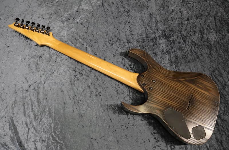 Ibanez RG 7621 1999 Antique Ash Oil Dimarzio Gotoh 7-String One Of