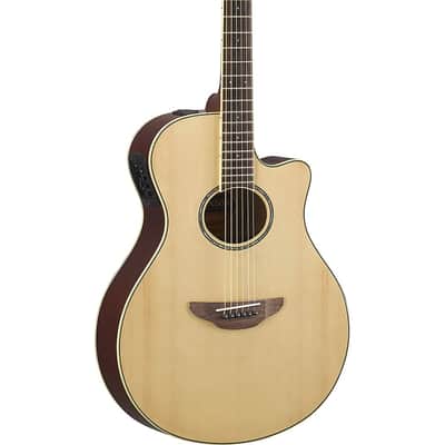 Yamaha APX600 Thinline Acoustic Electric Guitar Color:Black image 2