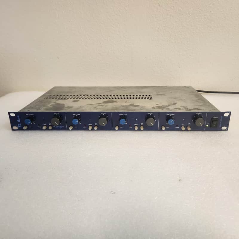TL Audio PA-2001 4 Channel Tube Microphone Preamp valve mic pre image 1