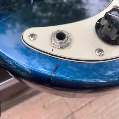 Modulus P BASS Plus 2009/1989 blue image 8