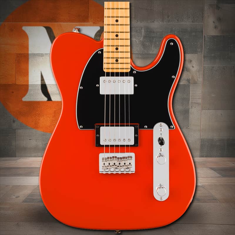 Fender Player II Telecaster HH, Maple Fingerboard - Coral Red image 1