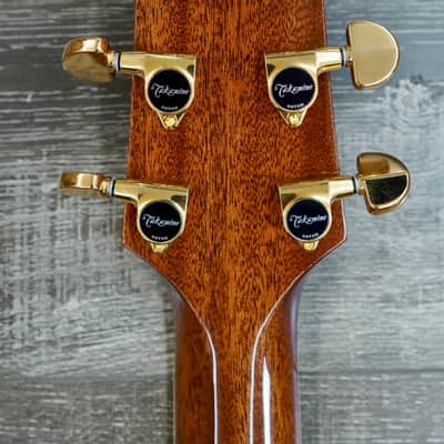 Takamine CP7MO TT Thermal Top Series OM Acoustic/Electric Guitar 2010s - Natural Gloss image 12