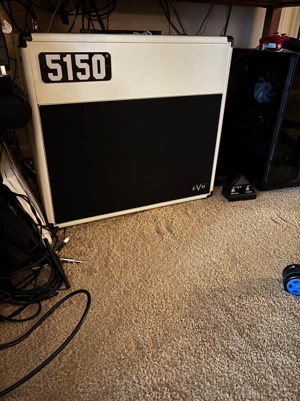 EVH 5150 Iconic Series 2-Channel 40-Watt 1x12" Guitar Combo 2021 - Present - Ivory image 1