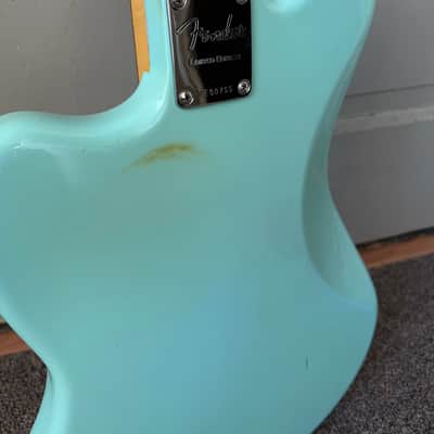 Fender American Vintage Thin Skin '62 Jazzmaster Daphne Blue image 15