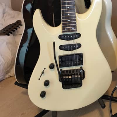 Yamaha RGX612D 1987 - White (cream) image 1