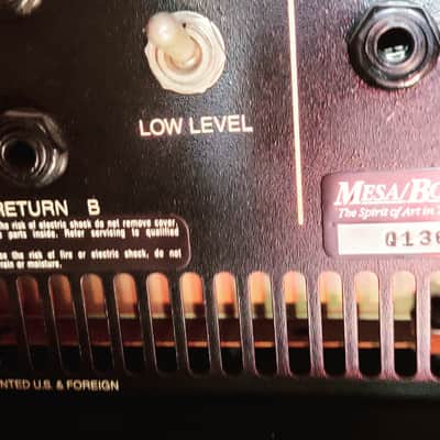 Mesa Boogie Quad Preamp with FU-2A Footswitch 1980s - Black image 7