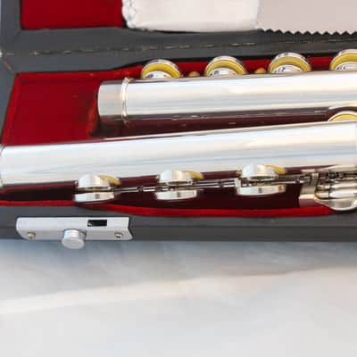 Pearl PF-661 Intermediate Flute *Solid Silver Headjoint *Open hole *Made in Japan *Overhauled New Pads image 7