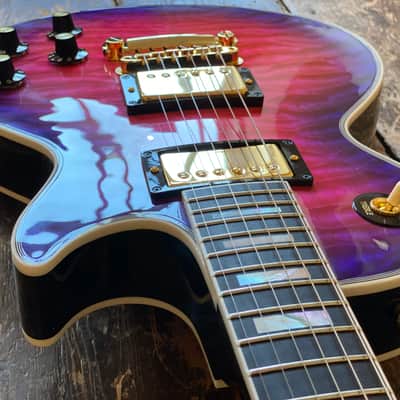 Gibson Custom Shop 1968 Les Paul Custom 7A Quilted Top Japanese Anniversary Order Nr MInt image 6